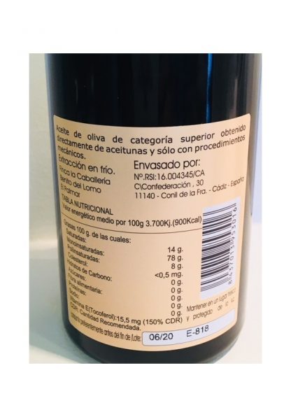 Oleo Conil Olivenöl Etikett